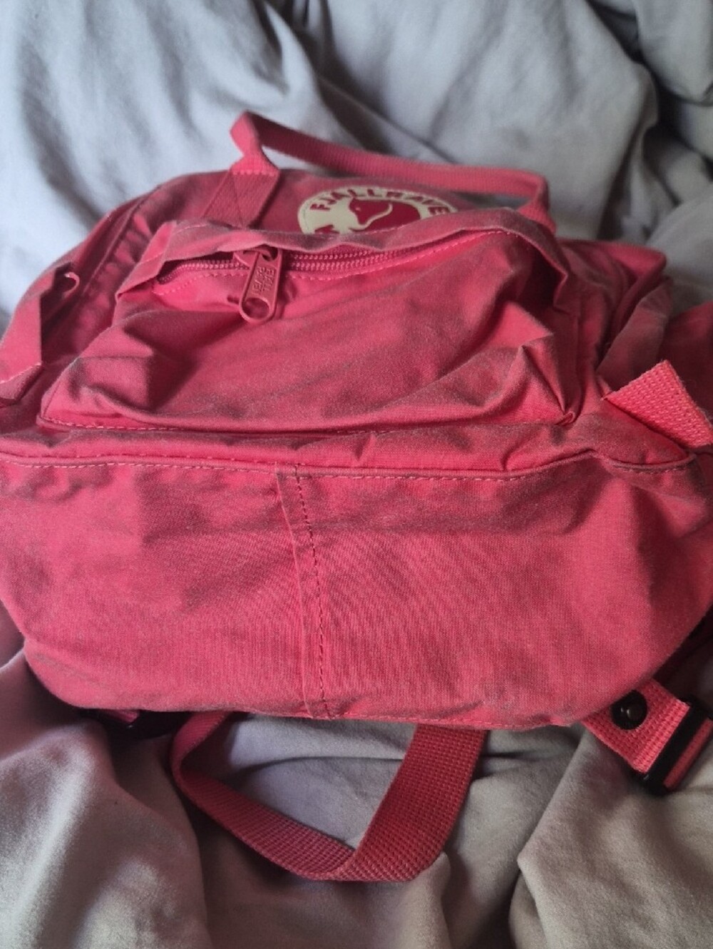 Fjallraven Kanken Mini Backpack Pink Coral - Picture 6 of 8